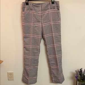 NY&C | Black/Pink/White Patterned Slacks (Hemmed)